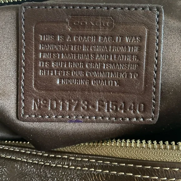 ⭐️ COACH Ashley Signature Satchel, F15440 - Picture 7 of 17